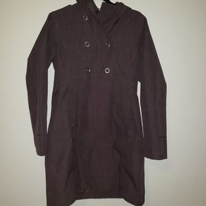 Womens purple rain jacket/trench!